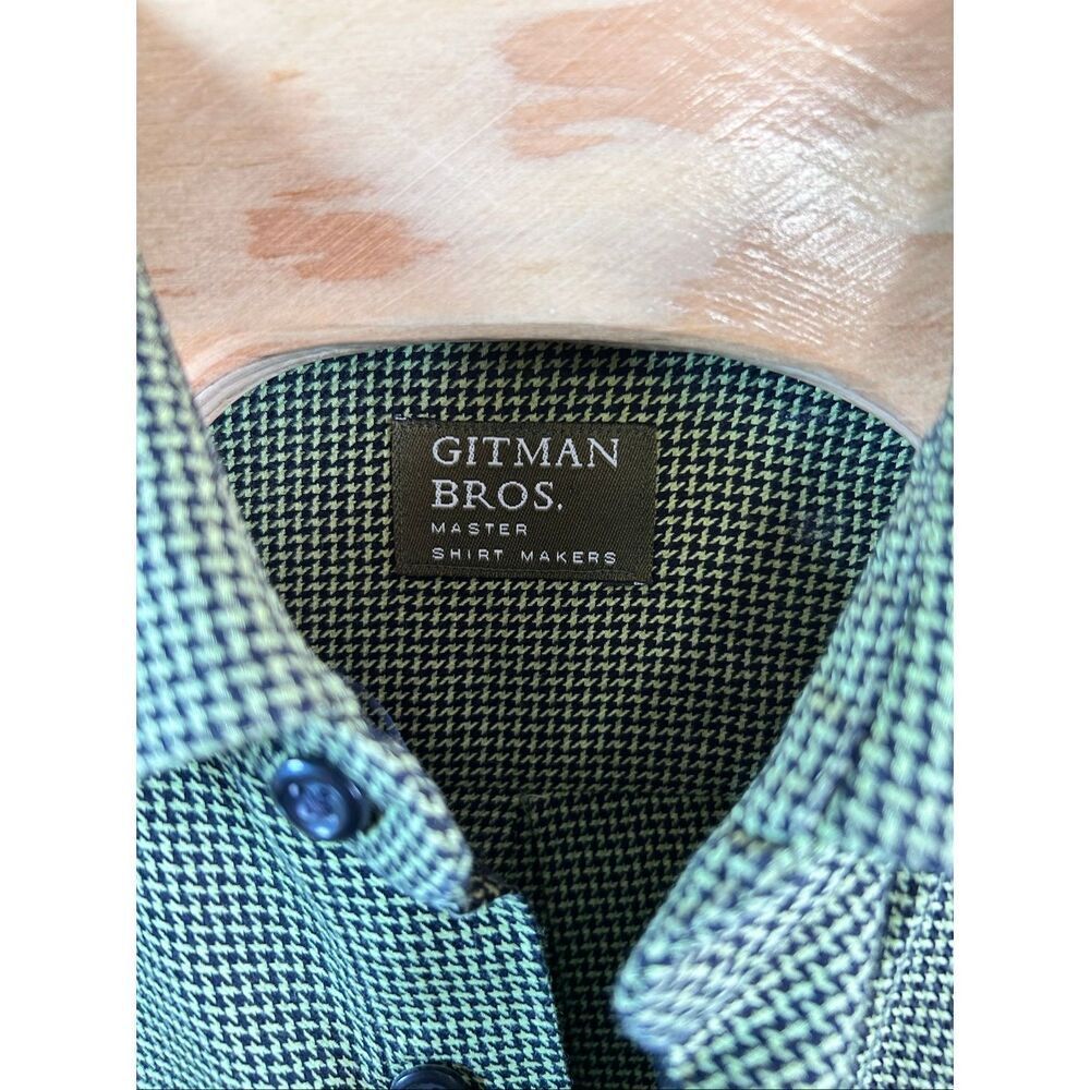 Gitman Bros. Medium Cotton Long Sleeve Button Shirt